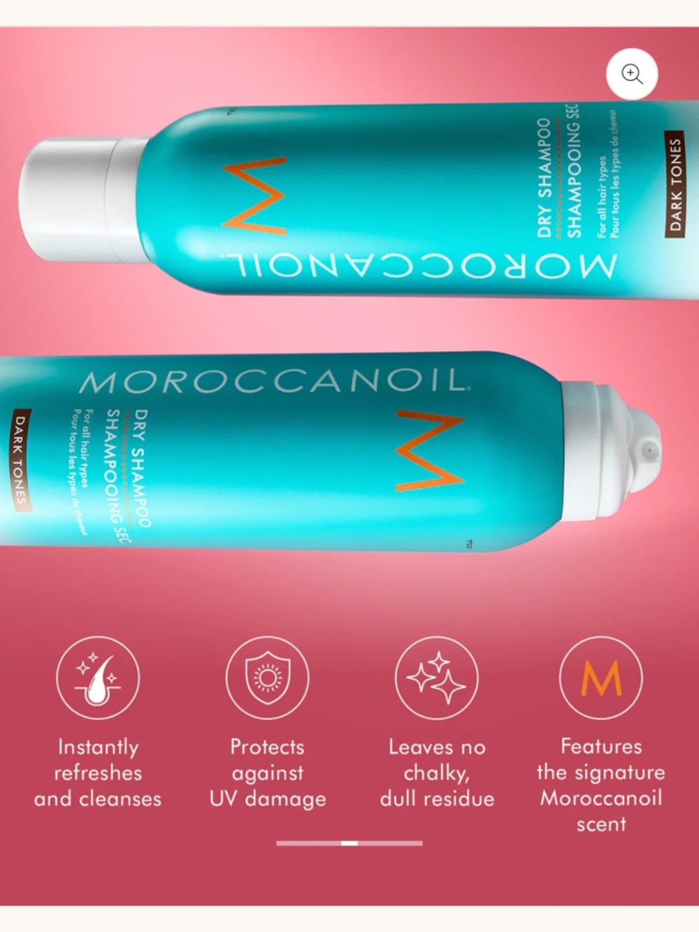 NWT Moroccanoil Dry Shampoo Dark Tones 5.4 oz - Picture 7 of 8